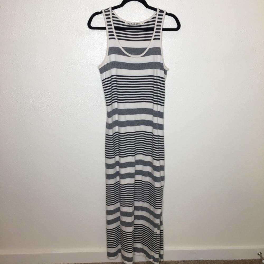 Michael Stars Striped Maxi Dress M